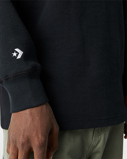 Thermal Waffle Crew Converse Black