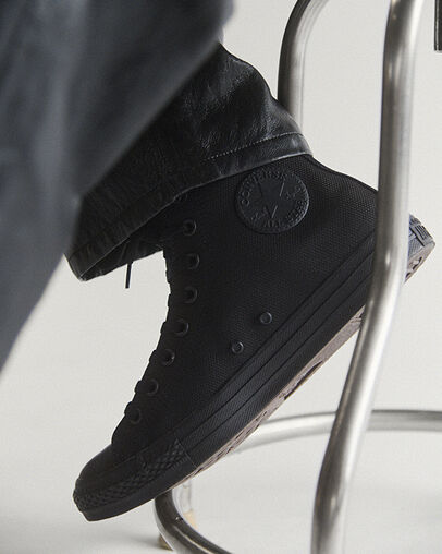 Chuck Taylor All Star TecTuff Black/Black/Black, On Foot Shot 1