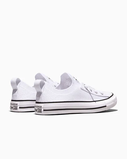 Chuck Taylor All Star Shoreline Knit White/Black/White, Heel View