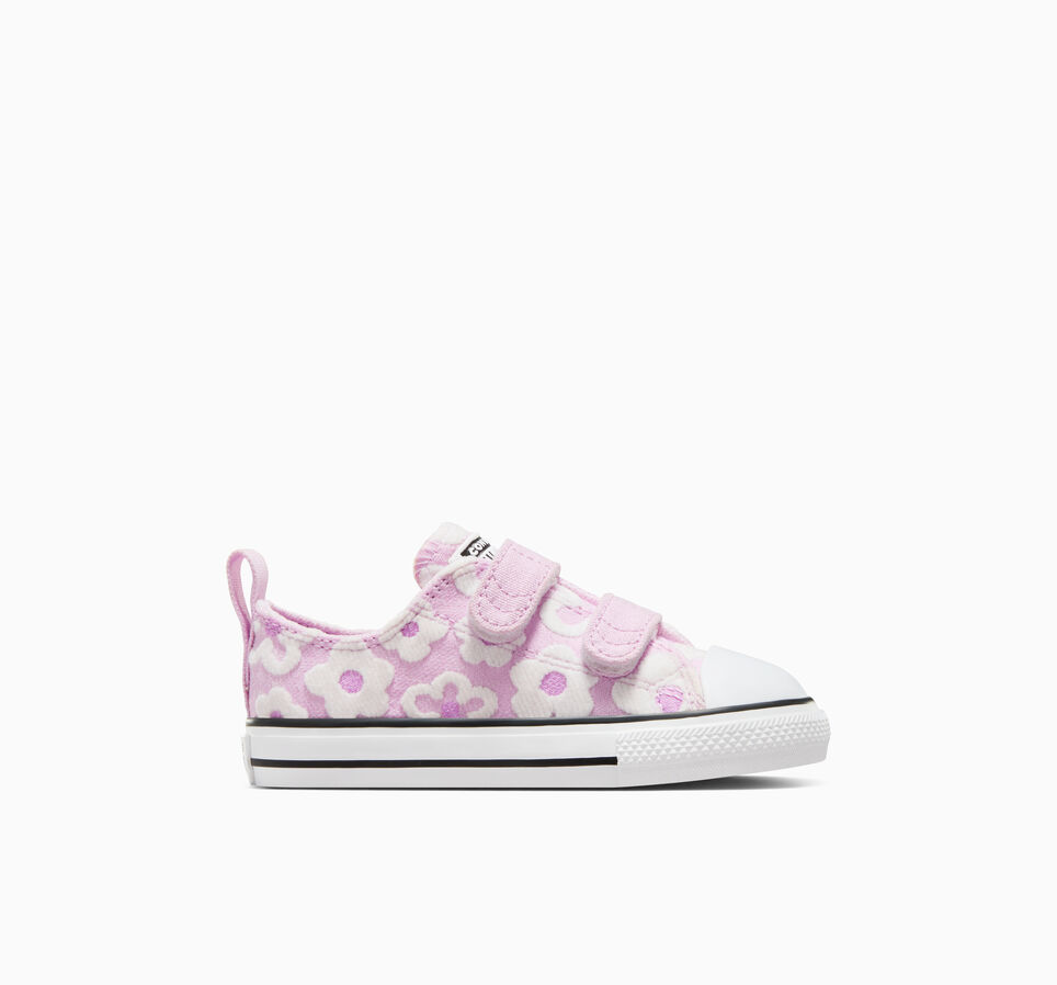 Chuck Taylor All Star Floral Chenille Easy-On Stardust Lilac/White/Black