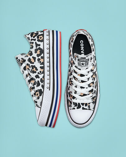 Logo Play Platform Chuck Taylor All Star White/Black/Desert Ore