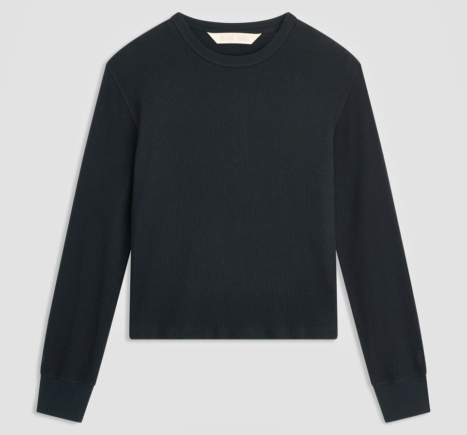 Shai Gilgeous-Alexander Waffle Long-Sleeve T-Shirt Converse Black