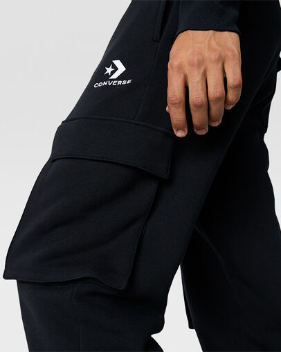 Embroidered Star Chevron Cargo Converse Black