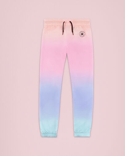 Gradient Joggers White, Front View