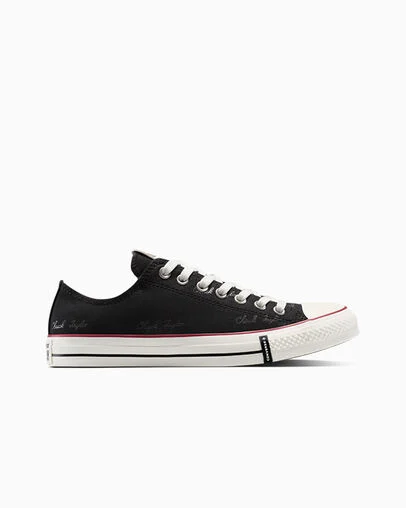 Chuck Taylor All Star Heritage Black/Egret/Garnet, Outer Side View