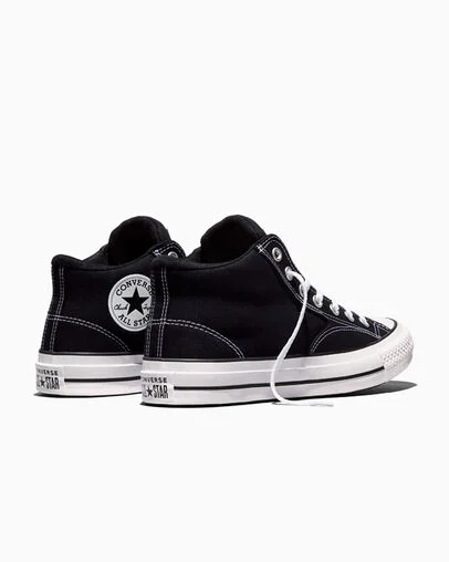 Chuck Taylor All Star Malden Street Black/White/Black, Heel View