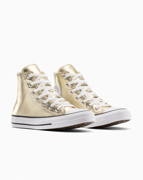 Chuck Taylor All Star Metallic Unisex High Top Shoe. Converse.com
