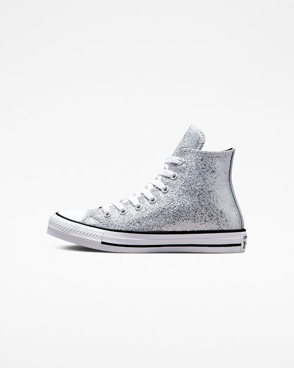 converse glitter footwear