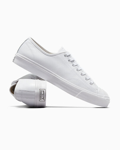 Jack Purcell Leather Low Top White/White/White