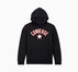 Arched Logo Hoodie Black