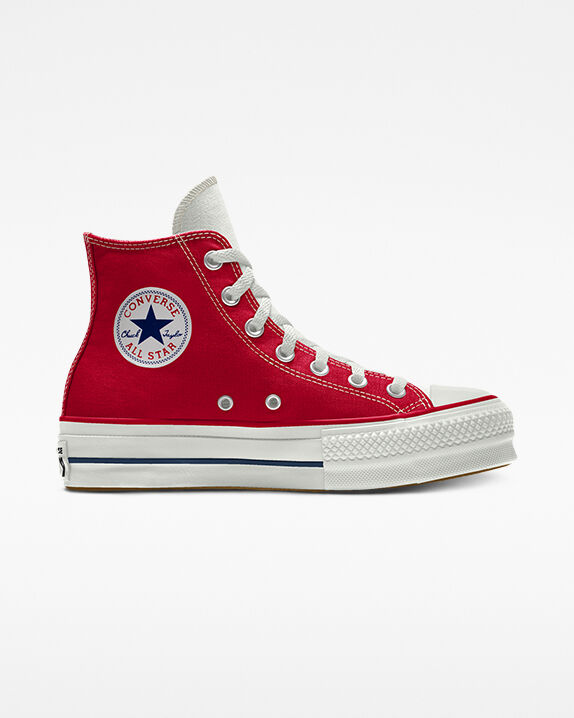 red hightops converse