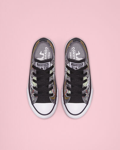 Chuck Taylor All Star Interstellar Dinos Low Top Cool Grey/Olive Flak/Black