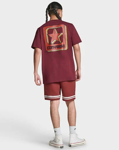 Star Logo T-Shirt Deep Bordeaux