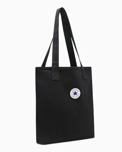 Chuck Taylor Tote Black, 3/4 View