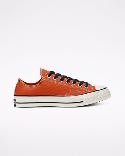 Vintage Canvas Chuck 70 Campfire Orange/Black/Egret