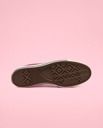 Seasonal Color Leather Chuck 70 Rose Maroon/Black/Egret