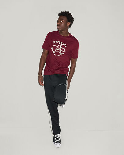 Stripe Relaxed Sweatpants Converse Black Multi