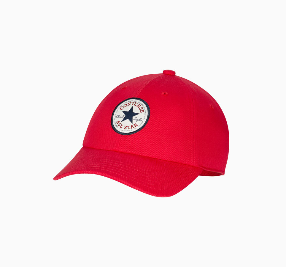 All Star Patch Baseball Hat Converse Red
