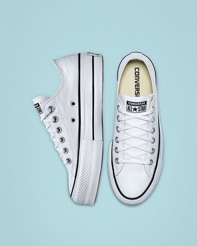 Chuck Taylor All Star Platform Low Top White/Black/White