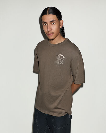 Coffee Crew Short-Sleeve T-Shirt Truffle, Back View