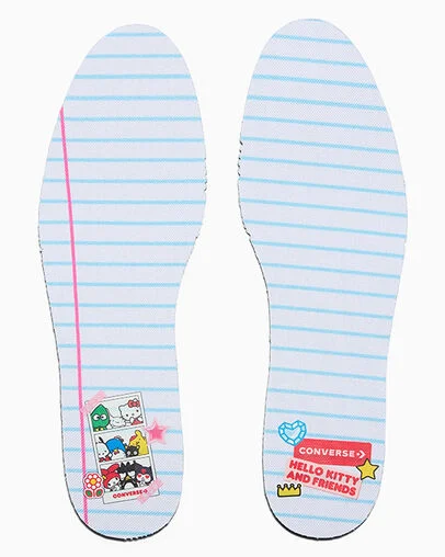 Converse x Hello Kitty And Friends Chuck Taylor All Star Picnic Black/White/Pink, On Foot Shot 2