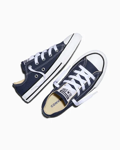 Chuck Taylor All Star Canvas Navy, Angled View