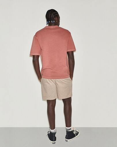 CONS Embroidered T-Shirt Burn Out, Detail View