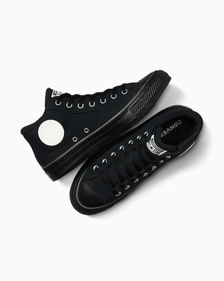 Chuck Taylor All Star Malden Street Black/Black/Vintage White, Outer Side View