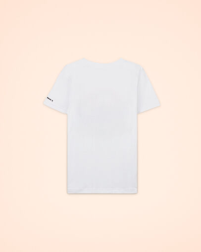 Chuck Taylor Patch Flames Tee White