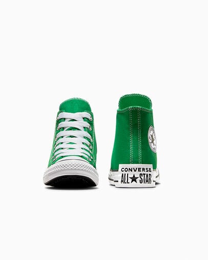 Chuck Taylor All Star Sketch Green/White/Black, Heel View