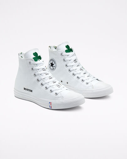 Boston Celtics Converse x NBA Chuck Taylor All Star White/White/White