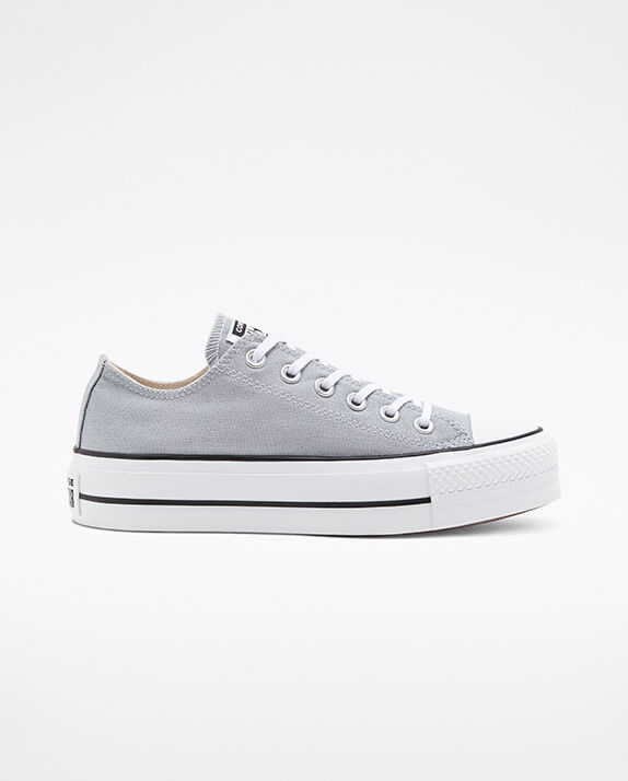 grey low top converse womens