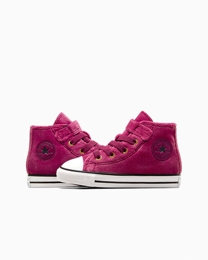 Chuck Taylor All Star Easy On Velvet Legend Berry/White/Black, Detail Angle View