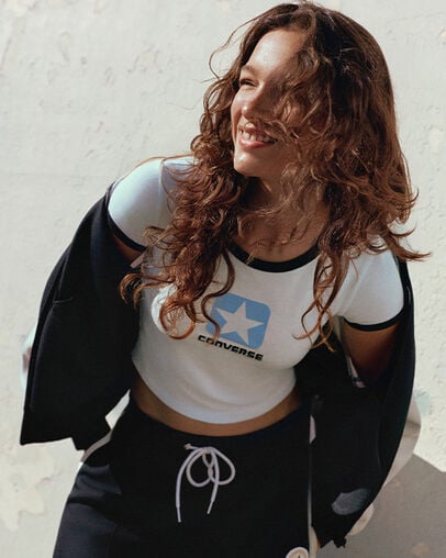 Retro Box Star T-Shirt White