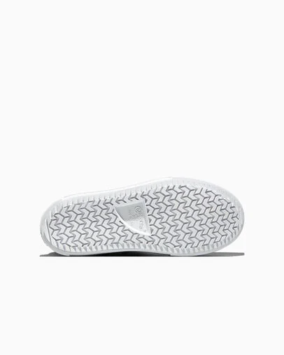 Chuck Taylor All Star Lift Platform Embroidered Polka Dots Black/Lt. Shocking Orchid Pink/White, Outsole View