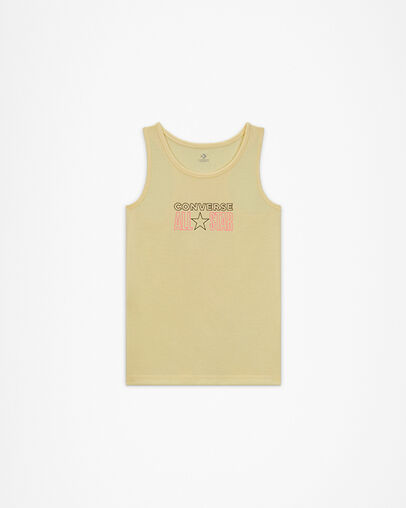 All Star Graphic Tank Naples Yellow, Front View