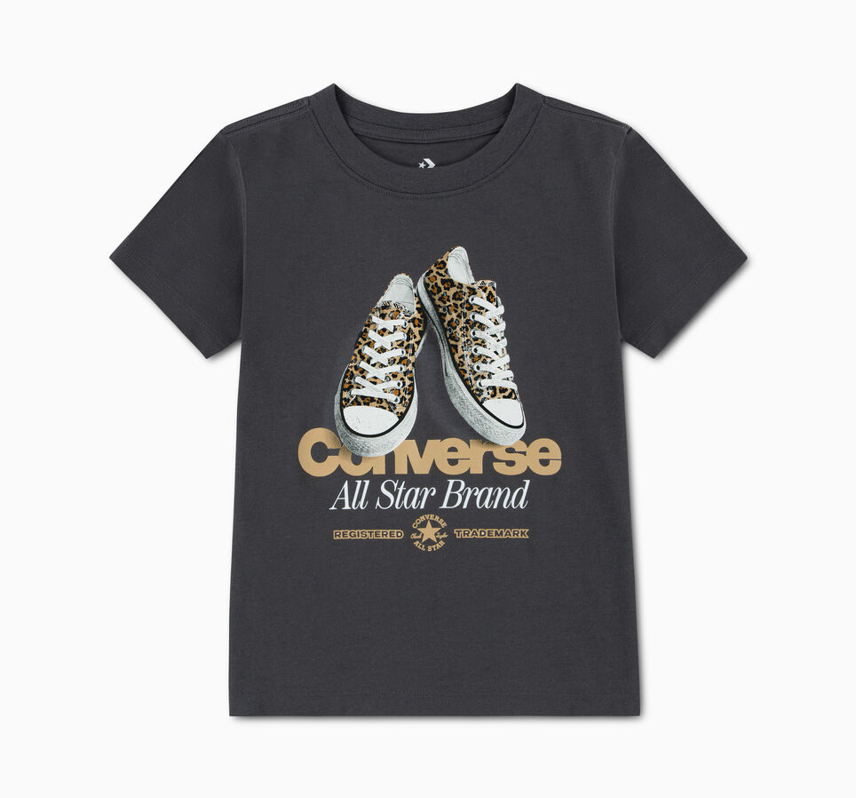 Leopard Chucks T-Shirt Dark Matter