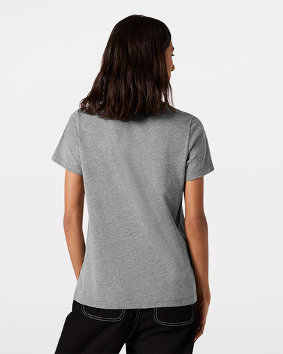 Stacked Logo Tee Mason Grey