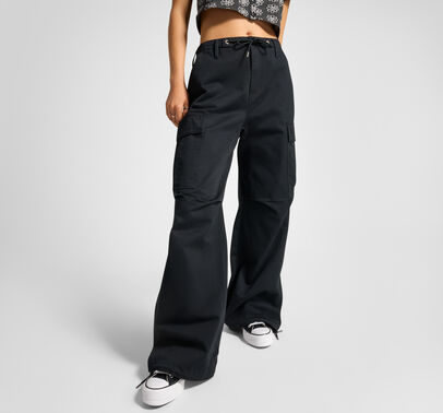 Single Knee Cargo Pants
