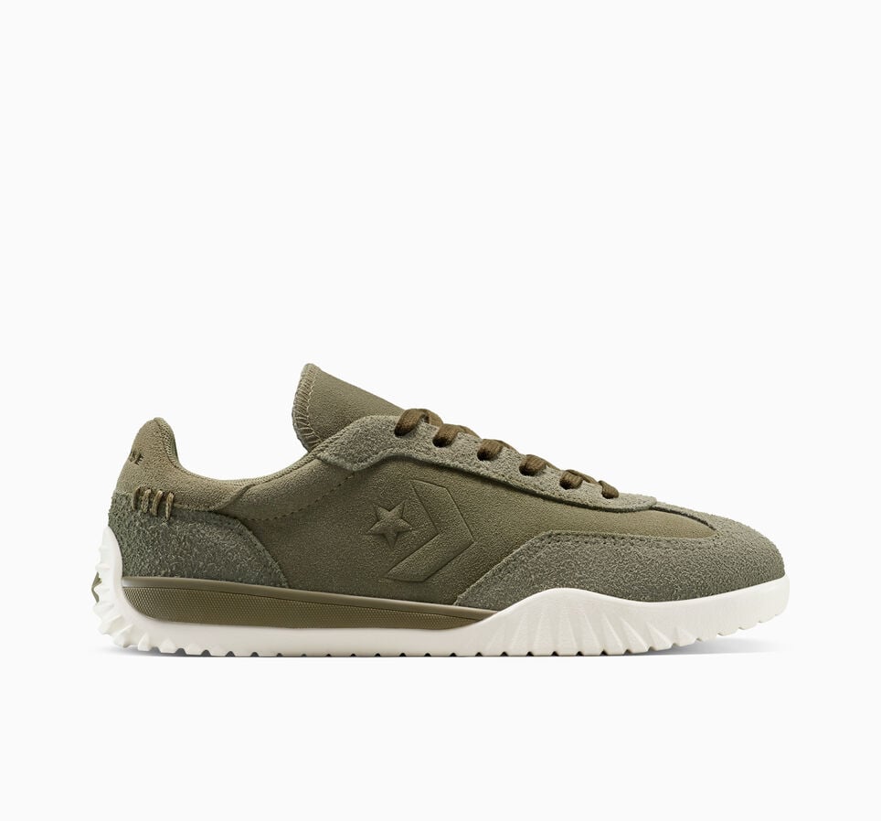 Run Star Trainer Colorful Suede Utility/Utility/Egret