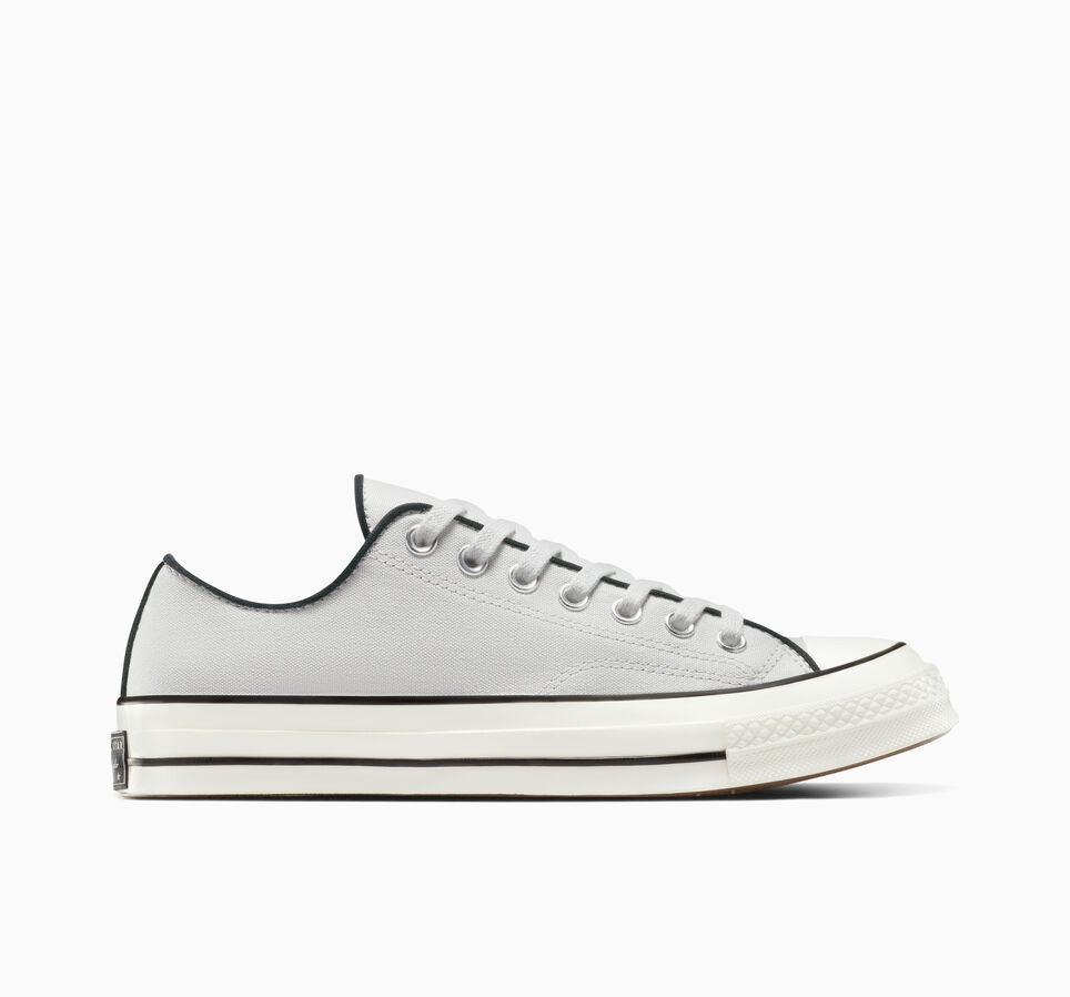 Chuck 70 Canvas & Cotton Barely Grey/Black/Egret