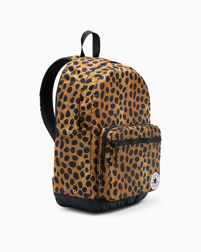 Cheetah Go 2 Backpack Pony Aop/Converse Black, Back View