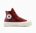Chuck Taylor All Star Lift Platform Floral Satin Rottin Apple/Egret