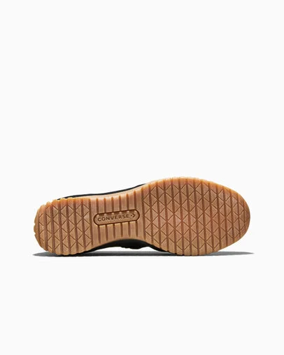 Run Star Trainer Ballet Flat Black/Black/Gum, Outsole View