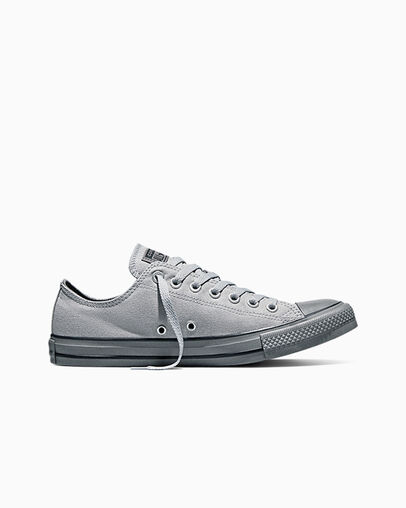Chuck Taylor All Star Color Pop Grey Area/Darker Grey/Black, Outer Side View