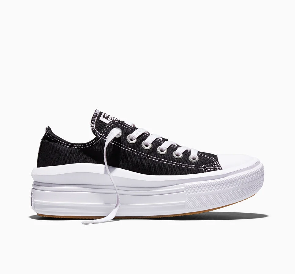 Chuck Taylor All Star Move Canvas Platform Black/White/White