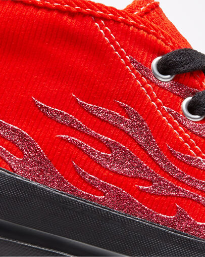 Converse x A$AP NAST Jack Purcell Chukka Archive Flame Cherry Tomato/Black/Black