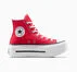 Chuck Taylor All Star Lift Double Stack Platform Canvas Red/Black/White