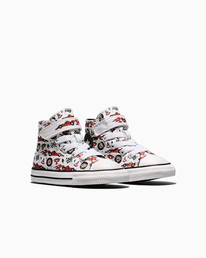Chuck Taylor All Star Easy-On Race Cars White/White/Black