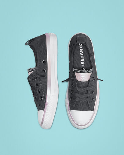 Galactic Nuclei Chuck Taylor All Star Shoreline Slip Carbon Grey/White/White